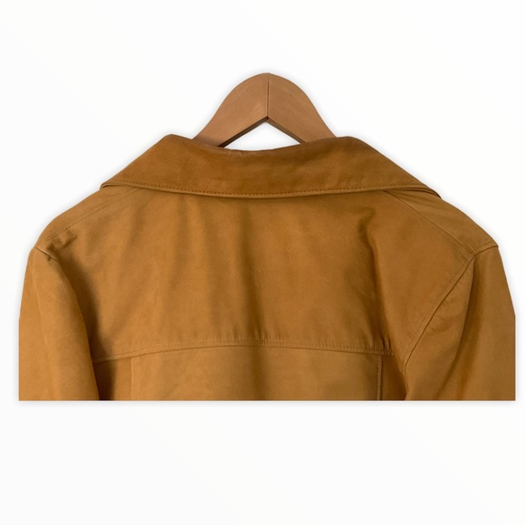 Roots Vintage 90’s Nubuck Trucker Style Jacket - Picture 6 of 13